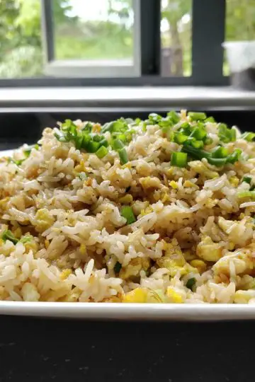 Japnese garlic fried rice
